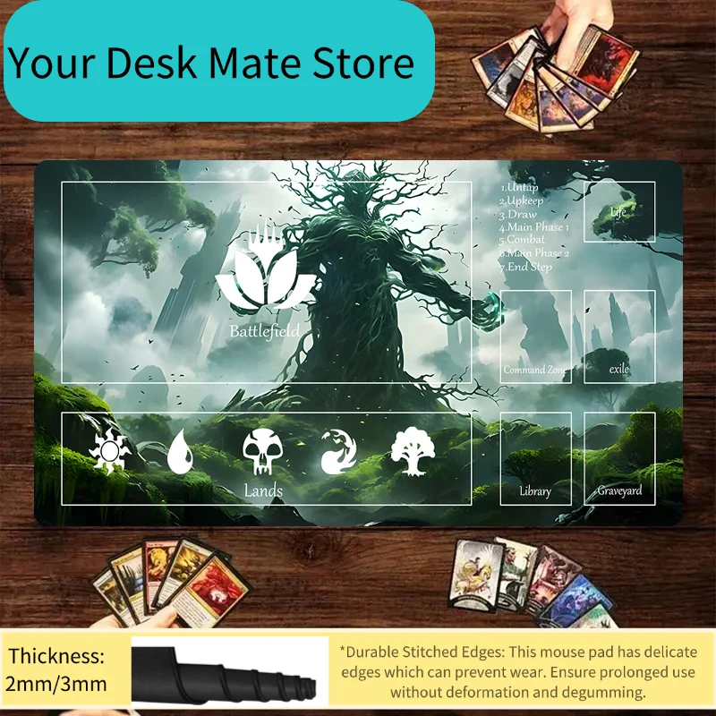 Gaming Accessories Men - Green Giant Tree Man Mouse Pad