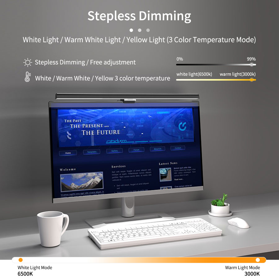 50cm Computer Monitor Light Ba - Gaming Accessories Decor recension och pris