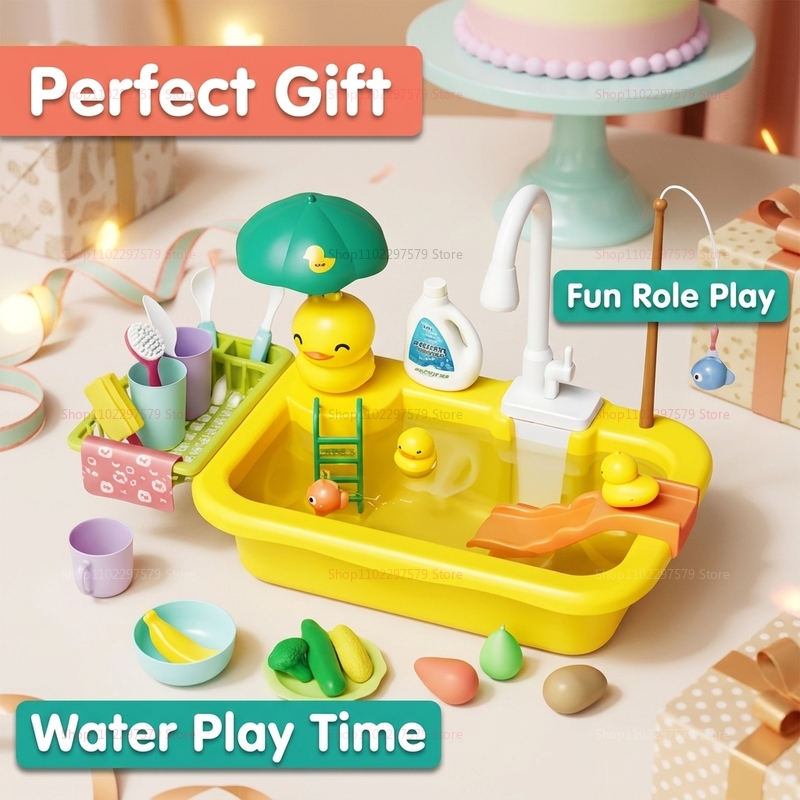 Kids Kitchen Sink Dishwasher P - Gaming Accessories Needed recension och pris