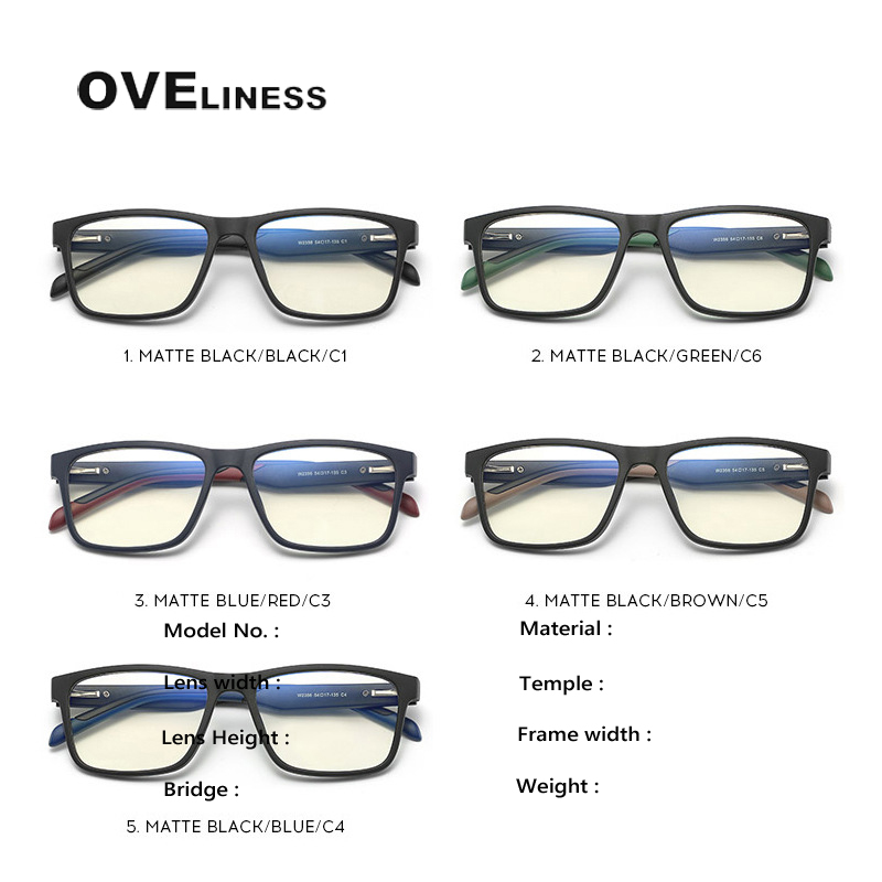 TR90 glasses frame men myopia  - Gaming Accessories Men recension och pris