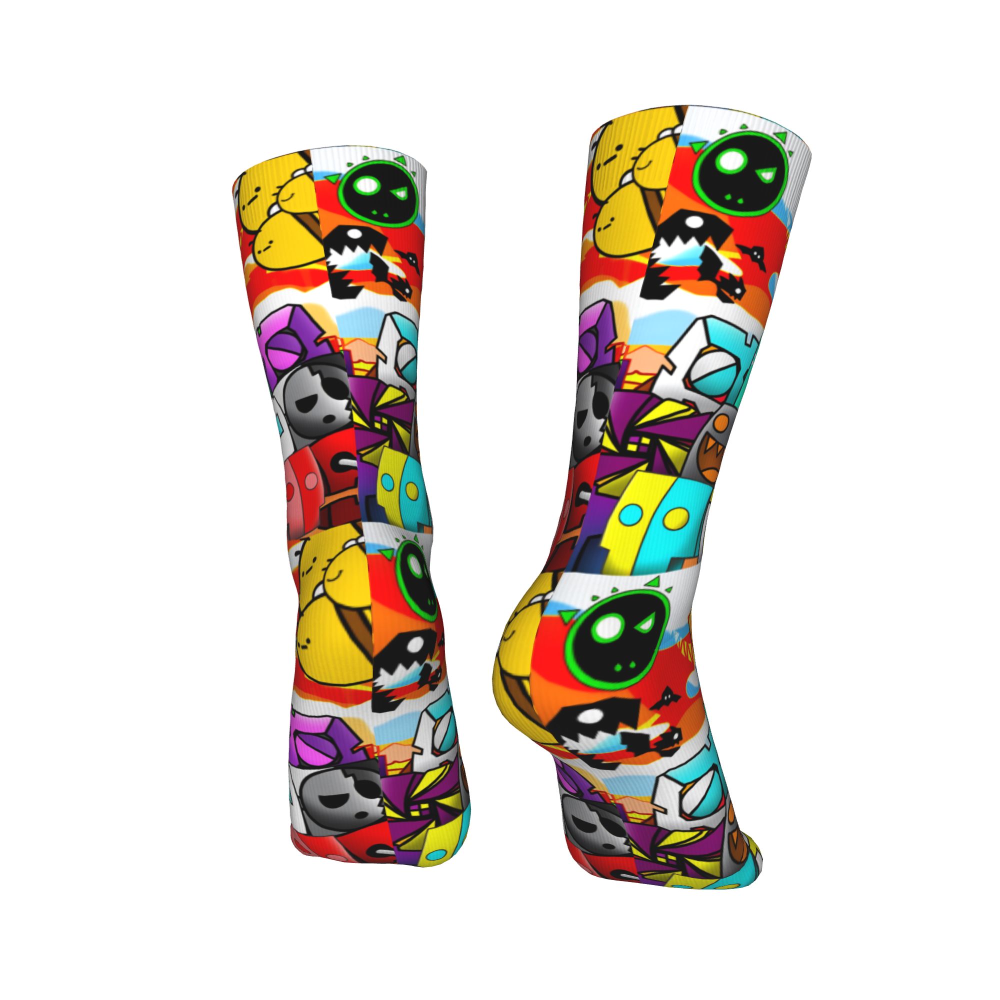 Unisex Men Socks Geometry Gami - Gaming Accessories Men recension och pris