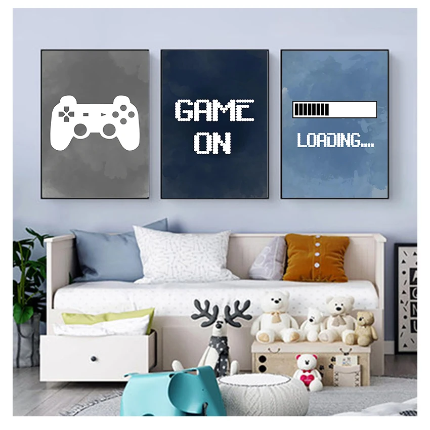 Nursery Boys Wall Decor , Gami - Gaming Accessories Decor recension och pris