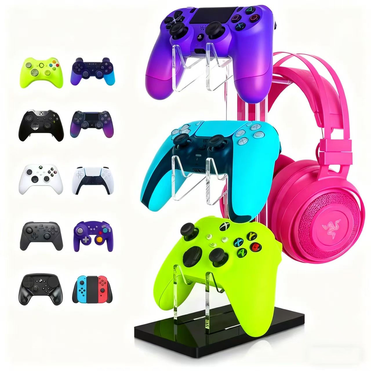 Universal 2/3 Tier Controller  - Gaming Accessories Headset recension och pris