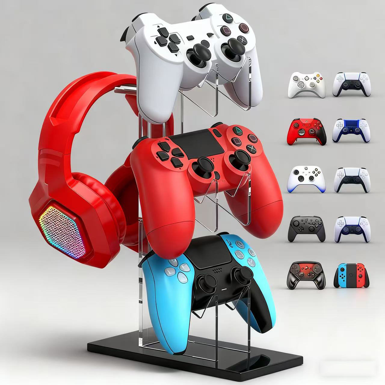 Universal 2/3 Tier Controller  - Gaming Accessories Headset recension och pris