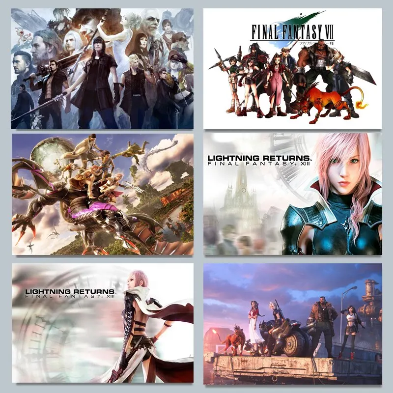 Final Fantasy VII Vaporwave Ca - Gaming Accessories Decor recension och pris