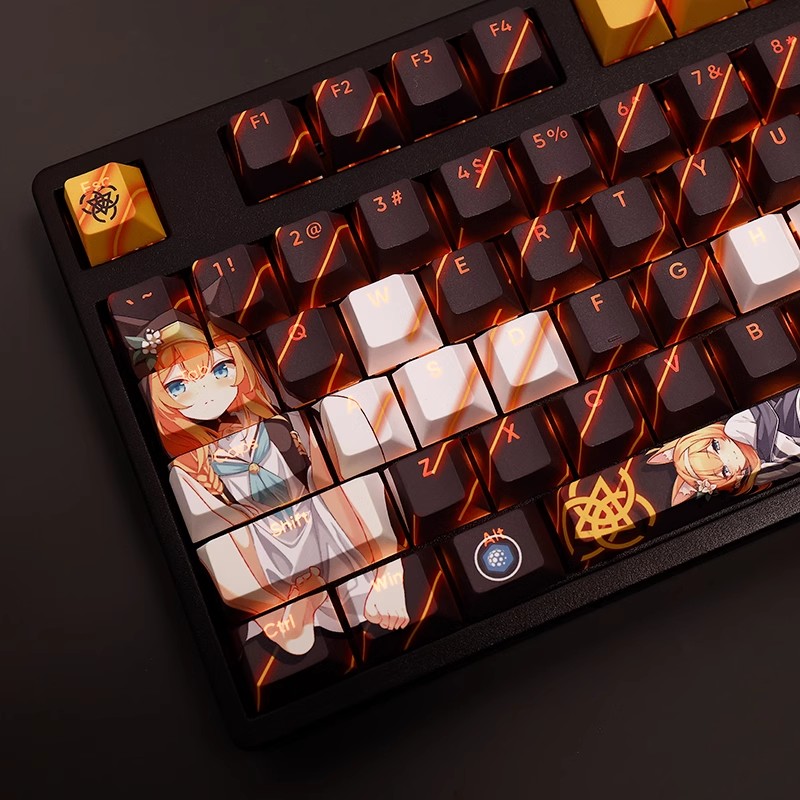 108 Keys/set Blue Archive Loch - Gaming Accessories Aesthetic recension och pris