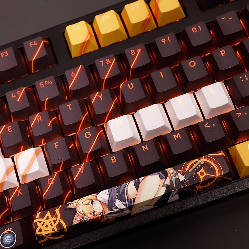 108 Keys/set Blue Archive Loch - Gaming Accessories Aesthetic recension och pris