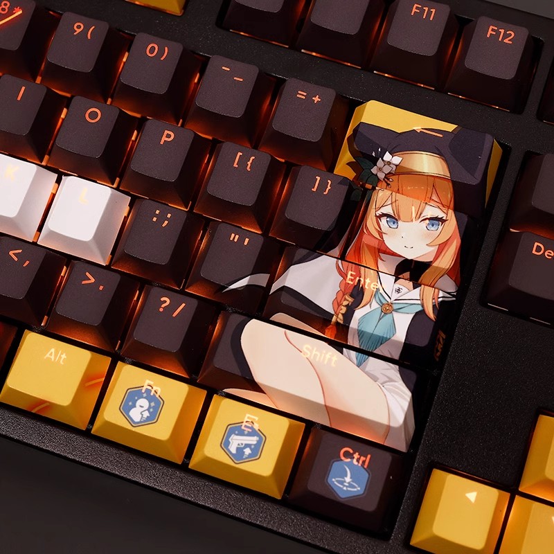 108 Keys/set Blue Archive Loch - Gaming Accessories Aesthetic recension och pris