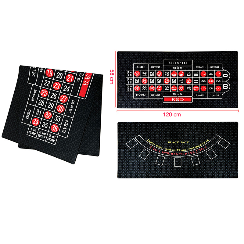 120x58 Cm Double Sided Felt Po - Gaming Accessories Table recension och pris