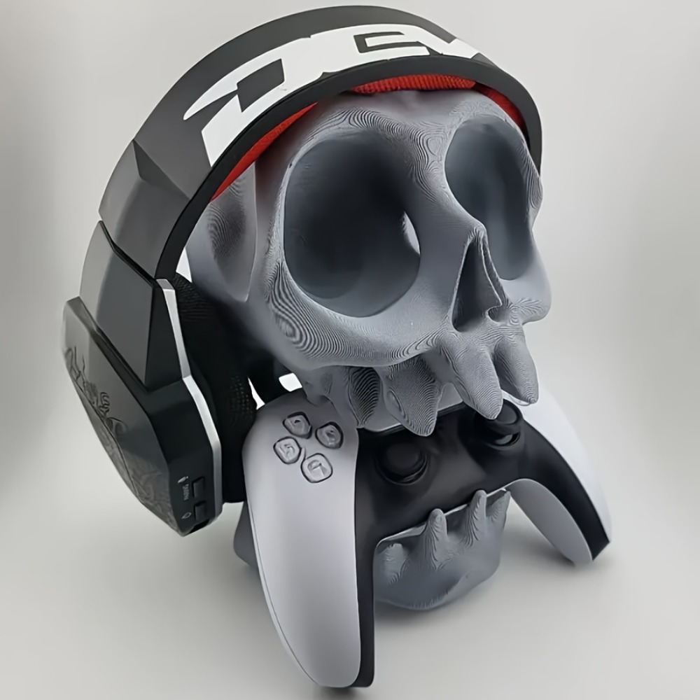 Skull Shaped Controller Stand  - Gaming Accessories Headset recension och pris