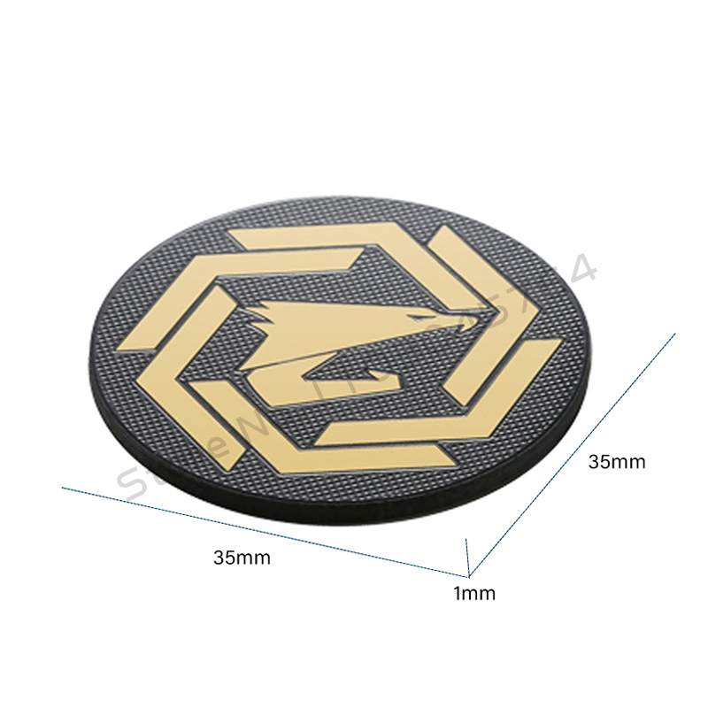Computer Case Fan Logo Sticker - Gaming Accessories Decor recension och pris