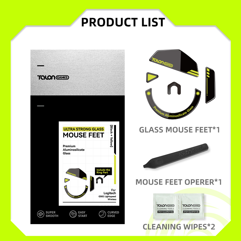 TALONGAMES Glass Mouse Skates  - Gaming Accessories Logitech recension och pris
