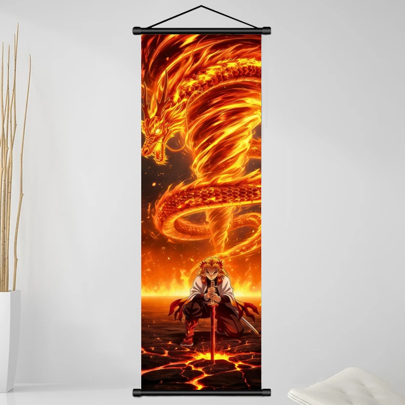 Demon Slayer Kyojuro Rengoku H - Gaming Accessories Decor recension och pris