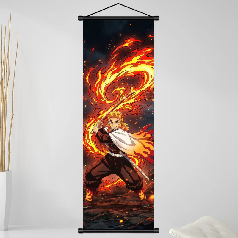 Demon Slayer Kyojuro Rengoku H - Gaming Accessories Decor recension och pris