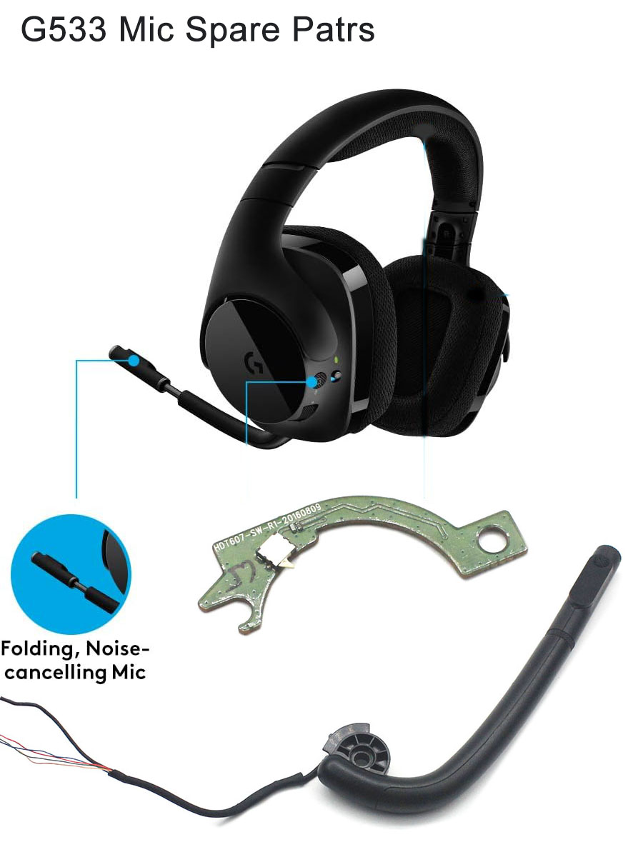 A Replacement Microphone Part  - Gaming Accessories Logitech recension och pris