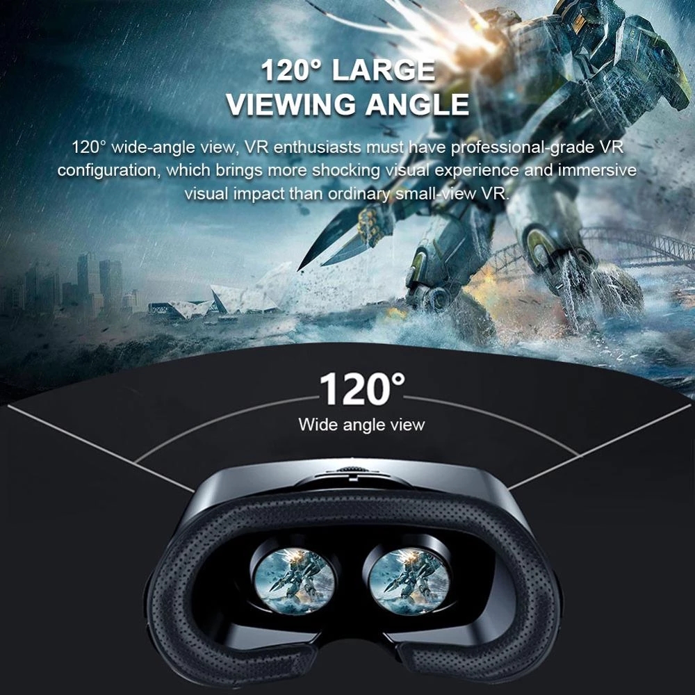 VRG Pro Virtual Reality VR Gla - Gaming Accessories Headset recension och pris