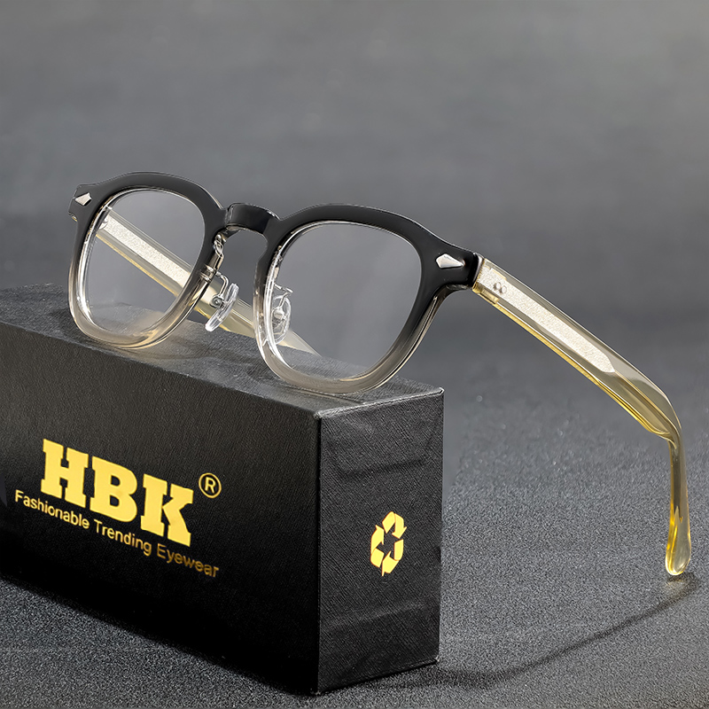 HBK Retro Oval Glasses Frames  - Gaming Accessories Men recension och pris