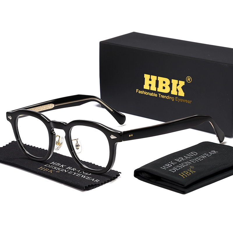 HBK Retro Oval Glasses Frames  - Gaming Accessories Men recension och pris