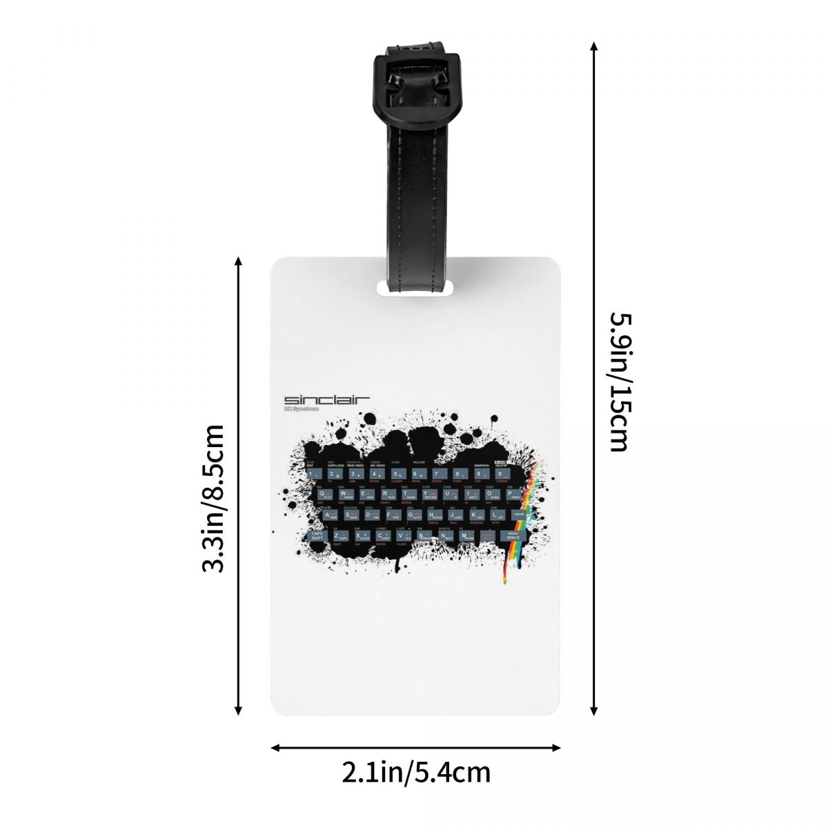 Retro Gaming Art ZX Spectrum L - Gaming Accessories Name recension och pris