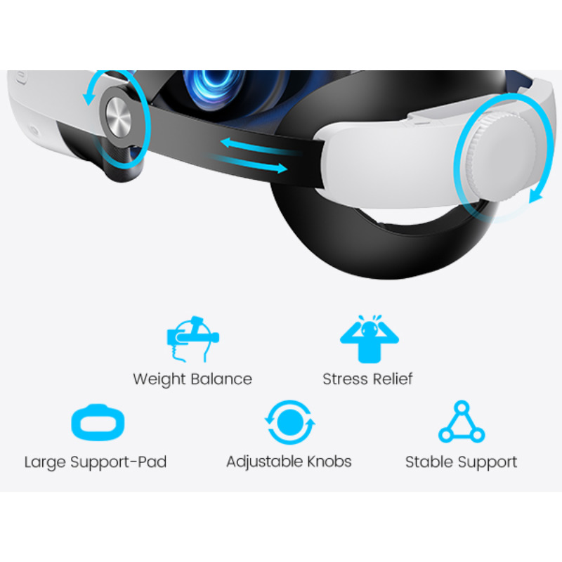 BEBONCOOL Adjustable Head Stra - Gaming Accessories Headset recension och pris