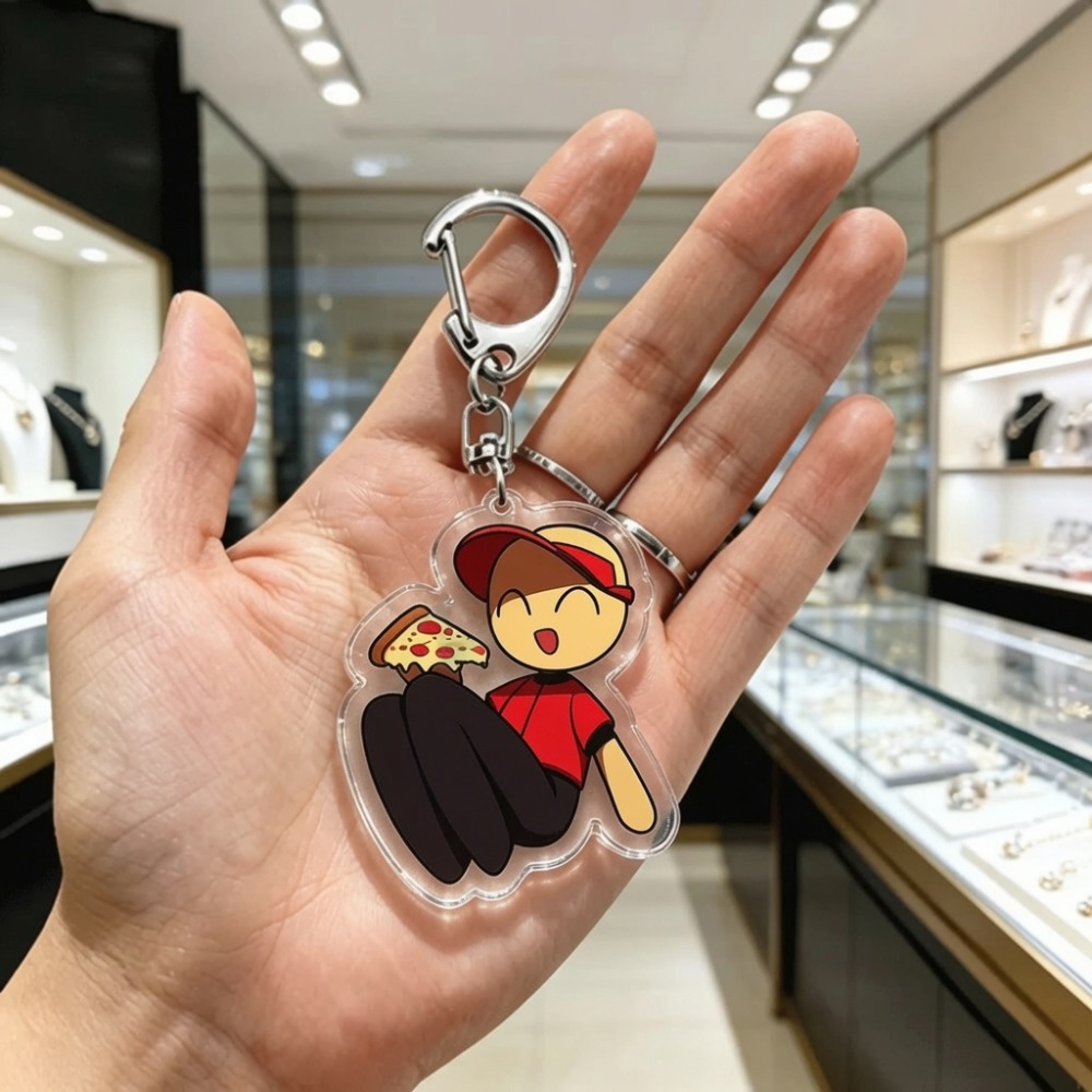 Cute Cartoon Chibi Keychains A - Gaming Accessories Deals recension och pris