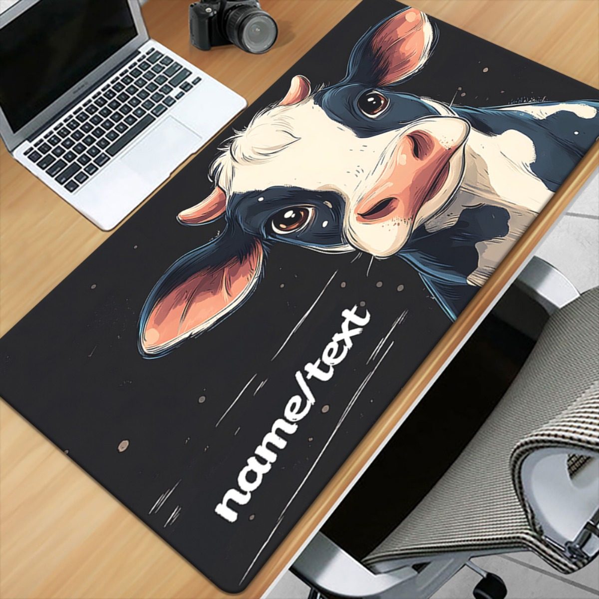 Cute Cow Cartoon Mouse Pad XXL - Gaming Accessories Name recension och pris