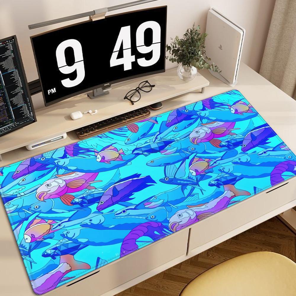HD Printing Fish Rubber Mouse  - Gaming Accessories Table recension och pris