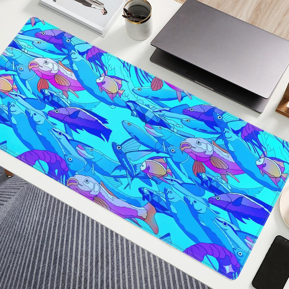 HD Printing Fish Rubber Mouse  - Gaming Accessories Table recension och pris